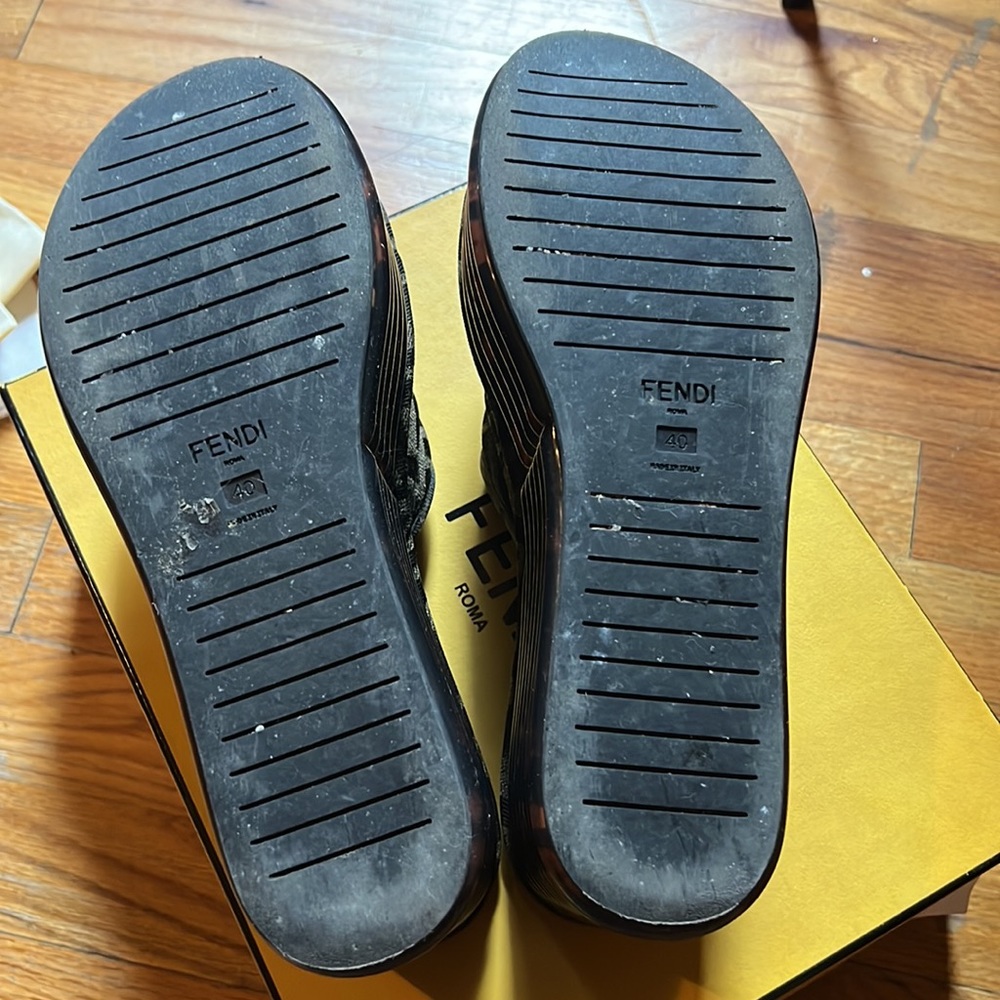 Fendi Platform Sandals - Picture 4 of 7
